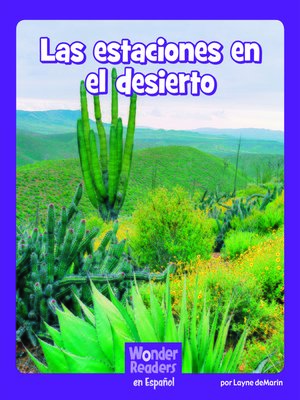 cover image of Las estaciones en el desierto